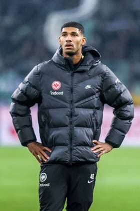 Goalkeeper Kaua Santos Eintracht Frankfurt, 40 after the match,, GER, Borussia Mönchengladbach Moenchengladbach vs Eintracht Frankfurt, Football, 1 Bundesliga, 21 Matchday, Season 2024 2025, 08 02 2025, DFL DFB REGULATES PROHIBIT ANY USE OF PHOTOGRAPHS AS IMAGE SEQUENCES AND OR QUASI VIDEO, GER, Borussia Mönchengladbach Moenchengladbach vs Eintracht Frankfurt, Football, 1 Bundesliga, Matchday 21, Season 2024 2025, 08 02 2025 Mönchengladbach Moenchengladbach Copyright: xGabrielxBoiax EP_EER