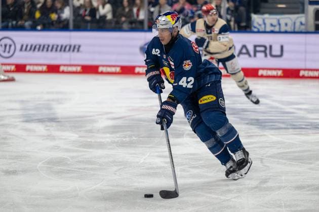 Yasin Ehlitz 42 EHC Red Bull Muenchen , EHC Red Bull Muenchen vs Schwenninger Wild Wings, PENNY DEL, Main Round, Matchday 44, 13 02 2025 Muenchen Bayern Germany Copyright: xkolbert-press UlrichxGamelx