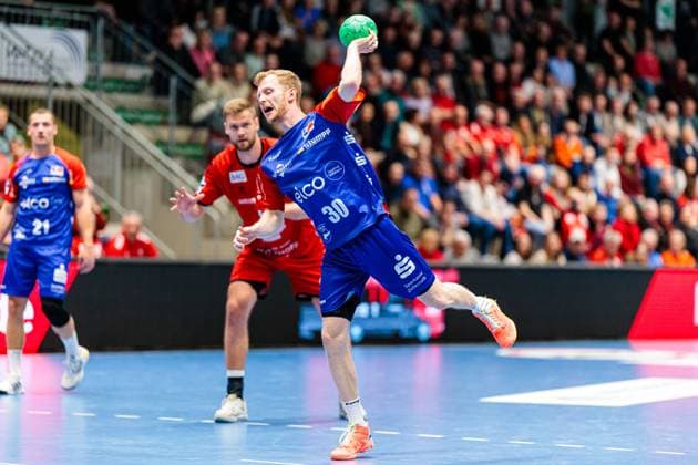 Sascha Pfattheicher HBW Balingen Weilstetten, 30 on seven-meter 7-meter throw GER, ASV Hamm Westfalen vs HBW Balingen Weilstetten, Handball, 2 Bundesliga, Matchday 20, Season 2024 2025, 22 02 2025 GER, ASV Hamm Westfalen vs HBW Balingen Weilstetten, Handball, 2 Bundesliga, Matchday 20, Season 2024 2025, 22 02 2025 Hamm Copyright: xEibner-Pressefoto JanxRollingerx EP_JSK