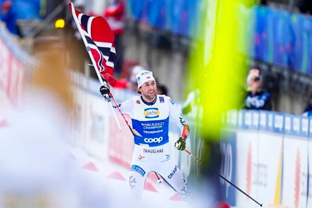 World Ski Championships 2025 Trondheim 20250228 Jarl Magnus Riiber during the combined cross-country mixed team at the World Ski Championships in Trondheim Photo Terje Pedersen NTB Trondheim Norway EDITORIAL USE ONLY RESTRICTED USE FOR BETTING COMPANIES  Copyright: xTerjexPedersenx xNTBx