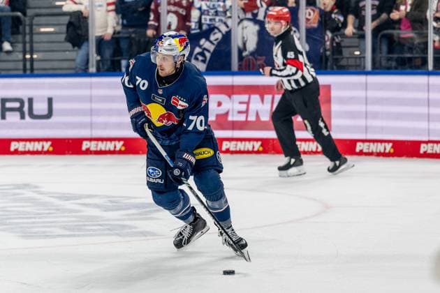 Maximilian Daubner EHC Red Bull Muenchen, 70 GER, EHC Red Bull Muenchen vs Eisbaeren Berlin, Ice Hockey, DEL, 49 Matchday, Season 2024 2025, 28 02 2025 GER, EHC Red Bull Muenchen vs Eisbaeren Berlin, Ice Hockey, DEL, 49 Matchday, Season 2024 2025, 28 02 2025 Muenchen Copyright: xEibner-Pressefoto HeikexFeinerx EP_HFR