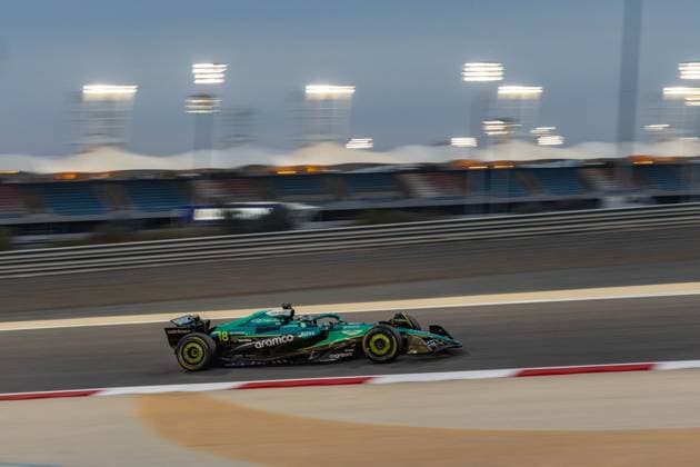 Lance Stroll CAN, Aston Martin Aramco Formula One Team 18 BHR, Formula 1 World Championship, Formula 1 testing, Bahrain international Circuit, 27 02 2025 BHR, Formula 1 World Championship, Formula 1 testing, Bahrain international Circuit, 27 02 2025 Sakhir Copyright: xEibner-Pressefoto ThomasxFuesslerx EP_TFR