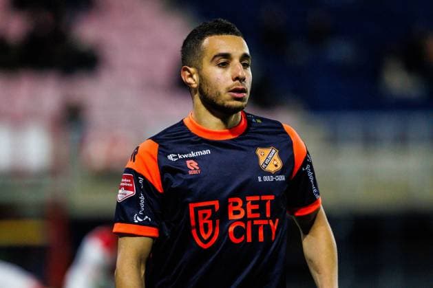 OSS, 07-03-2025, Frans Heesen Stadion, Season 2024-2025 Dutch Keuken Kampioen Divisie football FC Volendam forwarder Bilal Ould-Chich during the match Top Oss - Volendam Top Oss - Volendam  x28204265x Copyright: