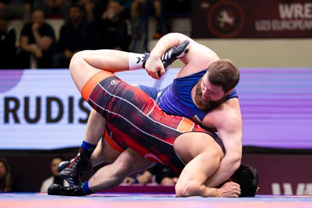 U23 Wrestling European Championships 125kg FS Georgi Lyubomirov Ivanov BUL df Efe Anil Al TUR