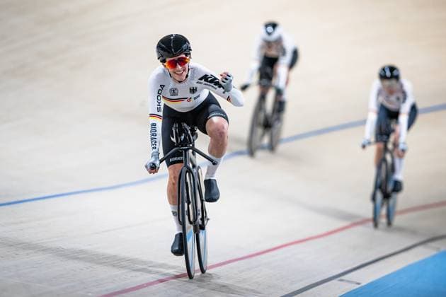 Germany UCI Track Cycling Nations Cup Konya 2025 BRAUßE Franziskaa GER Germany Landscape horizontal Landscape Event Event UCI Track Cycling Nations Cup 2025 Category Category Cycling Track Cycling Nations Cup Elite Women Location Location Asia Turkey Konya Velodrom Konya Discipline Team Pursuit Distance 4000 m Date Date 14 03 2025 Friday Day 1
