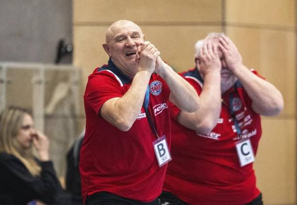 HANDBALL WOMEN 1 BUNDESLIGA 19 GAME DAY THC HB LUDWIGSBURG FOR EDITORIAL PURPOSES ONLY p 15 03 2025 Bad Langensalza Handball Women 1 Bundesliga Women Season 2024 2025 Salzhalle 19 Matchday Thüringer HC HB Ludwigsburg in photo Coach Herbert Mueller Thüringer HC Co Coach Helfried Mueller Thüringer HC Germany Thueringen Bad Langensalza Copyright SaschaxFromm Copyright: SaschaxFromm doc7zs3nfyx5hlyah9q19p ,EDITORIAL USE ONLY Copyright: SaschaxFromm