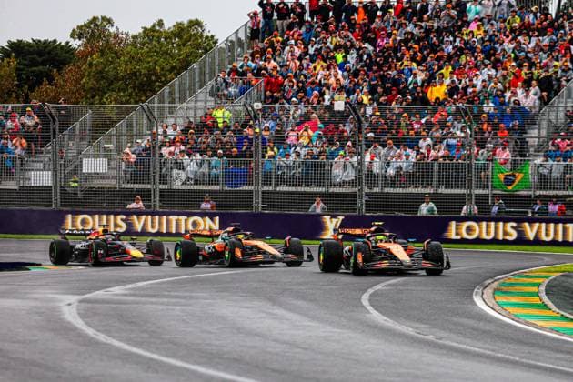 start of the race during the Race of Formula 1 Louis Vuitton Australian Grand Prix 2025; Albert Park, Melbourne, Australia, from March 14 to 16 2025 Formula 1 Louis Vuitton Australian Grand Prix 2025 Alessio De Marco