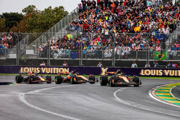 start of the race during the Race of Formula 1 Louis Vuitton Australian Grand Prix 2025; Albert Park, Melbourne, Australia, from March 14 to 16 2025  Copyright: xAlessioxDexMarco IPAxSportx xipa-agency.netx xx IPA_55399154 IPA_Agency_IPA55399154