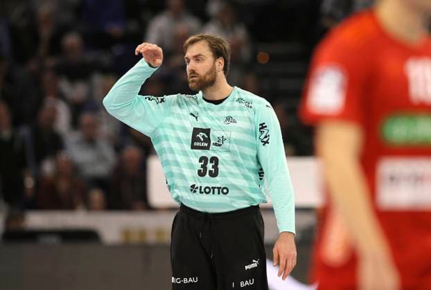 Photo skeptical face of goalkeeper Andreas WOLFF Kiel Handball Men 1 Bundesliga on Wed 11 12 2024 THW Kiel TSV Hannover Burgdorf 28 24