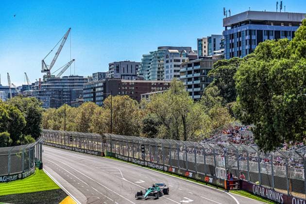 Lance Stroll CAN Aston Martin Aramco F1 Team Aston Martin AMR25 Mercedes during Friday Practice Session of Formula 1 Louis Vuitton Australian Grand Prix 2025 Albert Park, Melbourne, Australia, from March 14 to 16 2025 Formula 1 Louis Vuitton Australian Grand Prix 2025 Malbourne Copyright: xEibner-Pressefotox EP_ADM