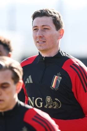 Belgium s Hans Vanaken pictured during a training session of Belgian national soccer team the Red Devils, Wednesday 19 March 2025 in Tubize, ahead of tomorrow s game against Ukraine, in the Nations League group phase. BRUNOxFAHY  x115266052x