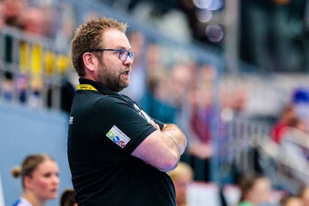 Steffen Birkner HSG Blomberg Lippe, Coach GER, HSG Blomberg Lippe vs Thueringer HC, Handball, 1 Bundesliga Women, Matchday 20, Season 2024 2025, 19 03 2025 GER, HSG Blomberg Lippe vs Thueringer HC, Handball, 1 Bundesliga Women, Matchday 20, Season 2024 2025, 19 03 2025 Blomberg Copyright: xEibner-Pressefoto JanxRollingerx EP_JSK