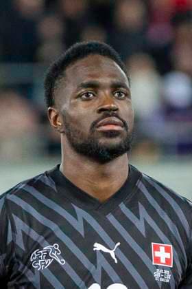 25 03 2025, St Gallen, Kybunpark, Switzerland Luxembourg, Portrait headshot close up of Goalie Yvon Mvogo SUI St Gallen Kybunpark St Gallen Switzerland Copyright: xJustPictures.ch PascalxKesselmarkx jp-en-PaKe-_X1_0102