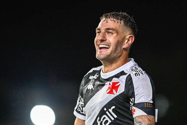 Vasco x Santos RIO DE JANEIRO, RJ - 30.03.2025: VASCO X SANTOS - Vegetti celebrates goal during Vasco X Santos held in São Januário for the 1st round of the Brazilian Championship, on Sunday night (30), in Rio de Janeiro, RJ. (Photo: Celso Pupo Fotoarena) x2714251x  CelsoxPupo