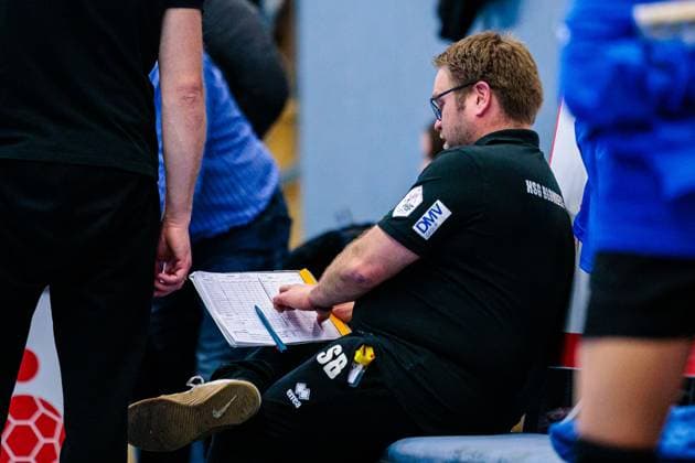Steffen Birkner HSG Blomberg Lippe, Coach GER, HSG Blomberg Lippe vs HB Ludwigsburg, Handball, 1 Bundesliga Women, Matchday 21, Season 2024 2025, 02 04 2025 GER, HSG Blomberg Lippe vs HB Ludwigsburg, Handball, 1 Bundesliga Women, Matchday 21, Season 2024 2025, 02 04 2025 Blomberg Copyright: xEibner-Pressefoto JanxRollingerx EP_JSK