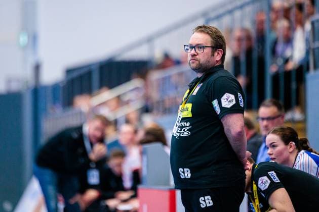 Steffen Birkner HSG Blomberg Lippe, Coach GER, HSG Blomberg Lippe vs HB Ludwigsburg, Handball, 1 Bundesliga Women, Matchday 21, Season 2024 2025, 02 04 2025 GER, HSG Blomberg Lippe vs HB Ludwigsburg, Handball, 1 Bundesliga Women, Matchday 21, Season 2024 2025, 02 04 2025 Blomberg Copyright: xEibner-Pressefoto JanxRollingerx EP_JSK