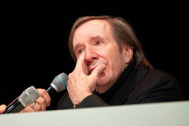 Guenter NETZER Günter, former soccer player, deeply moved, exhibition opening NETZER THE SEVENTY YEARS on 07 04 2025 at the German Football Museum in Dortmund Germany Â