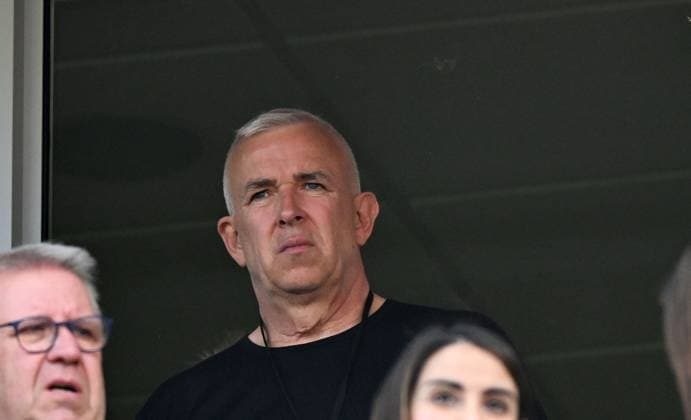 12 04 2025, xophax, Soccer 1 Bundesliga, Bayer 04 Leverkusen 1 FC Union Berlin President Dirk Ziegler Union Berlin DFL DFB REGULATIONS PROHIBIT ANY USE OF PHOTOGRAPHS as IMAGE SEQUENCES and or QUASI VIDEO Leverkusen