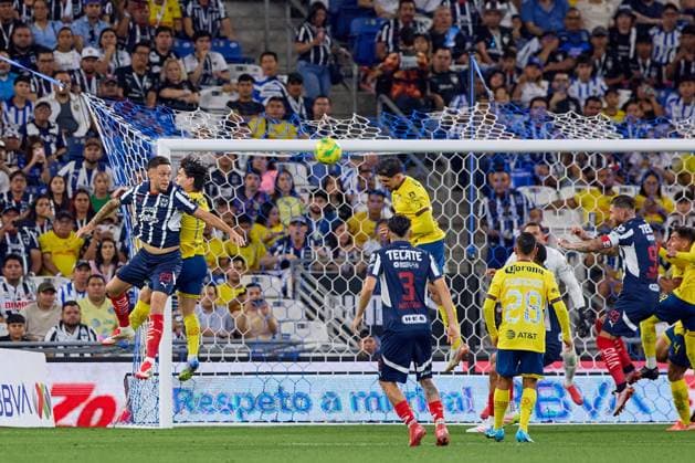 RECORD DATE NOT STATED Liga BBVA MX Clausura 2025 Monterrey vs America Diego Valdes of America during the 16th round match between Monterrey and America as part of the Liga BBVA MX, Torneo Clausura 2025 at BBVA Bancomer Stadium, on April 16, 2025 in Monterrey, Nuevo Leon, Mexico. MONTERREY NUEVO LEON MEXICO  Copyright: xGustavoxValdezx 20250416203420_LMX_C25_MTY_AME_VALDES103