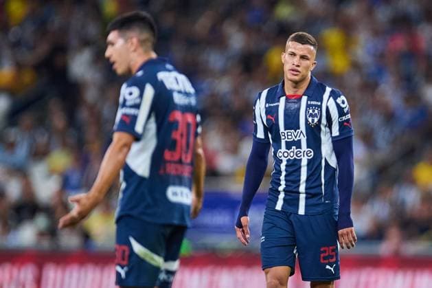 RECORD DATE NOT STATED Liga BBVA MX Clausura 2025 Monterrey vs America Nelson Deossa of Monterrey during the 16th round match between Monterrey and America as part of the Liga BBVA MX, Torneo Clausura 2025 at BBVA Bancomer Stadium, on April 16, 2025 in Monterrey, Nuevo Leon, Mexico. MONTERREY NUEVO LEON MEXICO  Copyright: xJONATHANxDUENASx 20250416203448_LMX_C25_MTY_AME_DEOSSA109