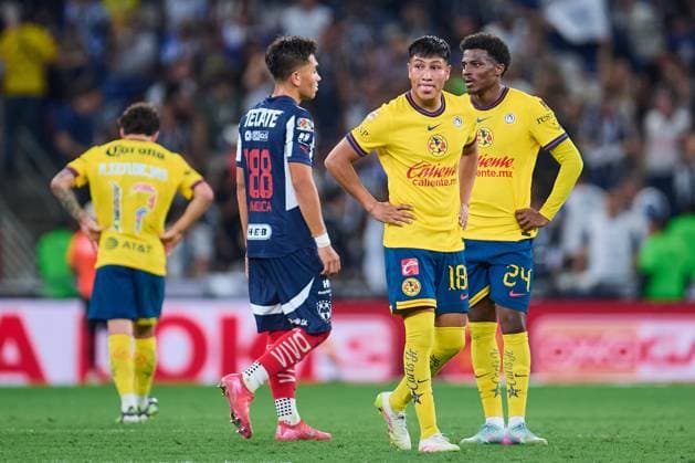 RECORD DATE NOT STATED Liga BBVA MX Clausura 2025 Monterrey vs America Diego Arriaga of America during the 16th round match between Monterrey and America as part of the Liga BBVA MX, Torneo Clausura 2025 at BBVA Bancomer Stadium, on April 16, 2025 in Monterrey, Nuevo Leon, Mexico. MONTERREY NUEVO LEON MEXICO  Copyright: xJONATHANxDUENASx 20250416220844_LMX_C25_MTY_AME_ARRIAGA287