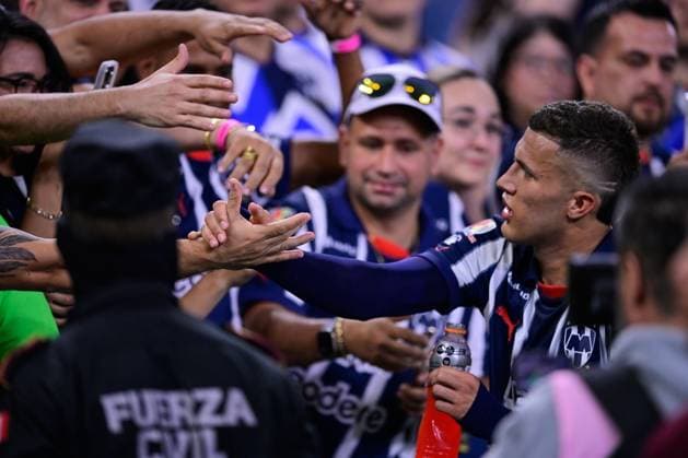 RECORD DATE NOT STATED Liga BBVA MX Clausura 2025 Monterrey vs America Nelson Deossa of Monterrey during the 16th round match between Monterrey and America as part of the Liga BBVA MX, Torneo Clausura 2025 at BBVA Bancomer Stadium, on April 16, 2025 in Monterrey, Nuevo Leon, Mexico. MONTERREY NUEVO LEON MEXICO  Copyright: xJorgexMartinezx 20250416221052_LMX_C25_MTY_AME_DEOSSA301