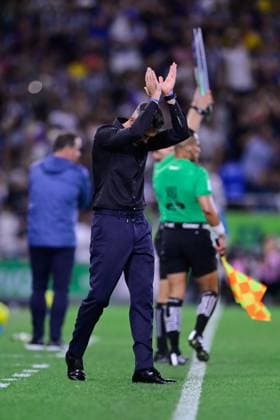 RECORD DATE NOT STATED Liga BBVA MX Clausura 2025 Monterrey vs America Martin Demichelis head coach of Monterrey during the 16th round match between Monterrey and America as part of the Liga BBVA MX, Torneo Clausura 2025 at BBVA Bancomer Stadium, on April 16, 2025 in Monterrey, Nuevo Leon, Mexico. MONTERREY NUEVO LEON MEXICO  Copyright: xJorgexMartinezx 20250416221056_LMX_C25_MTY_AME_CEMICHELIS303