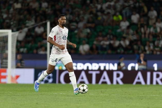 September 17, 2024, Lisbon, Lisbon, Portugal: Lille defender from Brazil ALEXSANDRO RIBEIRO (4) in action during the game for the Group stage of the UEFA Champions League between Sporting and Lille at Estadio Jose de Alvalade Lisbon Portugal - ZUMAs359 20240917_zsp_s359_108 Copyright: xAlexandrexdexSousax
