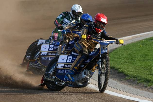 2025.04.19 Lublin Zuzel PGE Ekstraliga sezon 2025 Orlen Oil Motor Lublin - Krono-Plast Wlokniarz Czestochowa N z Dominik Kubera (C) Mads Hansen (B) Jack Holder (N) Foto Wojciech Szubartowski PressFocus 2025.04.19 Lublin Speedway PGE Ekstraliga season 2025 Orlen Oil Motor Lublin - Krono-Plast Wlokniarz Czestochowa Dominik Kubera (C) Mads Hansen (B) Jack Holder (N) Credit: Wojciech Szubartowski PressFocus NEWSPIX.PL --- newspix.pl