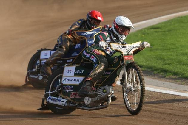 2025.04.19 Lublin Zuzel PGE Ekstraliga sezon 2025 Orlen Oil Motor Lublin - Krono-Plast Wlokniarz Czestochowa N z Bartosz Banbor (C) Franciszek Karczewski (B) Foto Wojciech Szubartowski PressFocus 2025.04.19 Lublin Speedway PGE Ekstraliga season 2025 Orlen Oil Motor Lublin - Krono-Plast Wlokniarz Czestochowa Bartosz Banbor (C) Franciszek Karczewski (B) Credit: Wojciech Szubartowski PressFocus NEWSPIX.PL --- newspix.pl