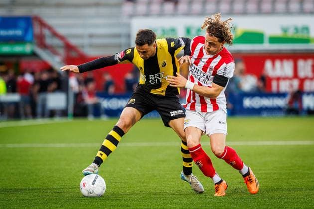 OSS, 02-05-2025, Frans Heesen Stadion, Season 2024-2025 Dutch Keuken Kampioen Divisie football during the match TOP Oss - Vitesse TOP Oss - Vitesse  x29036593x Copyright: