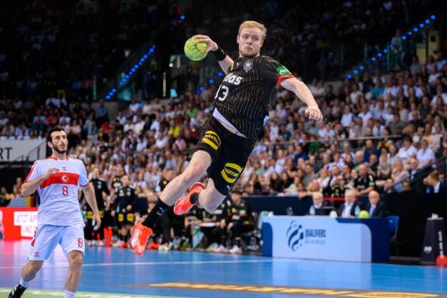 European Handball Championship Qualification, Germany Turkey, 2 Qualifying Round, Group 7, Matchday 6 Matthes Langhoff Germany Stuttgart Porsche Arena Germany