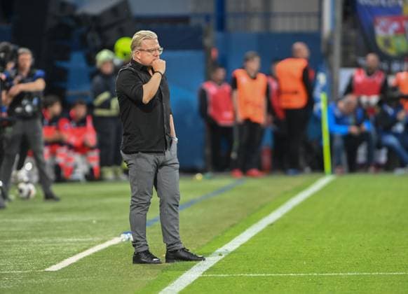 Finale ceskeho fotbaloveho poharu MOL Cupu: SK Sigma Olomouc - AC Sparta Praha, 14. kvetna 2025, Olomouc. Trener Lars Friis ze Sparty. (CTKxPhoto LudekxPerina) CTKPhotoP2025051409608  CTKPhotoP2025051409608
