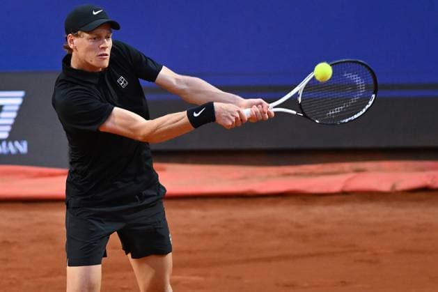 Internazionali BNL D Italia 2025 - Day Eleven Jannik Sinner (ITA) competes against Casper Ruud (NOR) during the Internazionali BNL d Italia Day Eleven at Foro Italico in Rome, Italy, on May 15, 2025. Rome Italy Italy  Copyright: xDomenicoxCippitellix originalFilename:cippitelli-itainter250515_np8fZ
