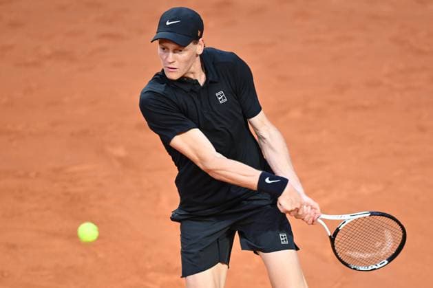Internazionali BNL D Italia 2025 - Day Eleven Jannik Sinner (ITA) competes against Casper Ruud (NOR) during the Internazionali BNL d Italia Day Eleven at Foro Italico in Rome, Italy, on May 15, 2025. Rome Italy Italy  Copyright: xDomenicoxCippitellix originalFilename:cippitelli-itainter250515_npf1N