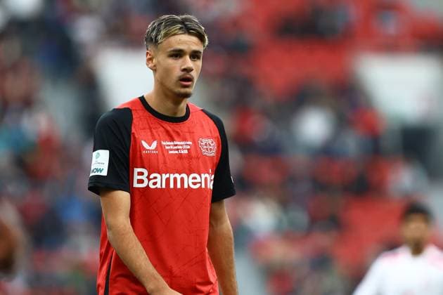 10 Kerim Sam Alajbegovic Bayer 04 Leverkusen U19 Football I Juniors I U19 DFB Youth League I Season 2024 2025 I German Championship U19, Final I Bayer 04 Leverkusen U19 1 FC Cologne U19 I 18 05 2025 I BayArena