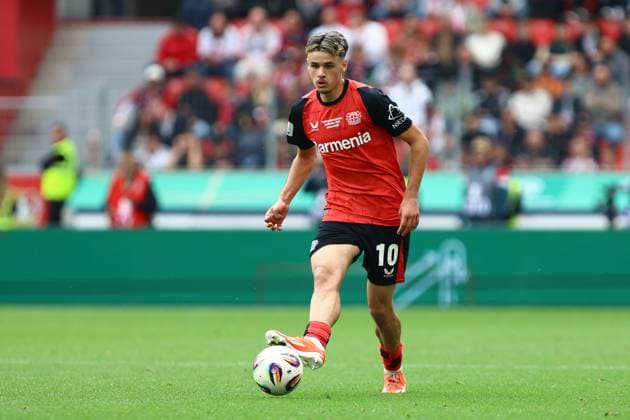 10 Kerim Sam Alajbegovic Bayer 04 Leverkusen U19 Football I Juniors I U19 DFB Youth League I Season 2024 2025 I German Championship U19, Final I Bayer 04 Leverkusen U19 1 FC Cologne U19 I 18 05 2025 I BayArena