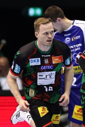 Omar Ingi Magnusson SC Magdeburg,14 Handball Bundesliga Season 2024 2025 SC Magdeburg vs ThSV Eisenach at the GETEC Arena in Magdeburg Action,Handball,Germany,22 05 2025