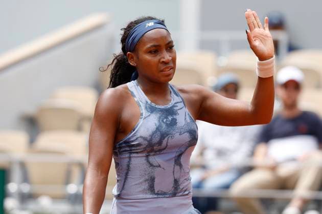 May 27, 2025, Paris, Paris, France: Coco Gauff (USA) in action during the tennis Grand Slam of Roland Garros 2025,match betweenOlivia Gadecki (AUS) and Coco Gauff (USA) at Roland Garros Stadium - on May 27 2025.Paris - France Paris France - ZUMAb253 20250527_zsp_b253_061 Copyright: xLoicxBaratouxx