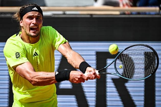 May 31, 2025, Paris, France, France: Alexander ZVEREV of Germany during the seventh day of Roland-Garros 2025, French Open 2025, Grand Slam tennis tournament at Roland-Garros Stadium on May 31, 2025 in Paris, France. Paris France - ZUMAm308 20250531_zsp_m308_024 Copyright: xMatthieuxMirvillex