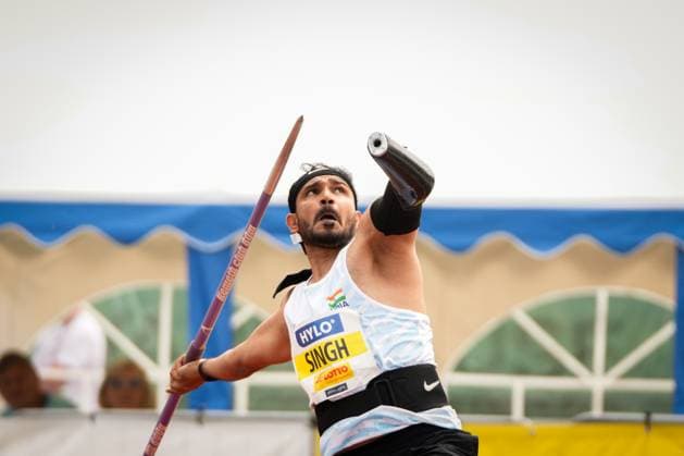 9 Hylo Javelin Throw Meeting on 01 06 2025 at ETSV Stadium, Offenburg Baden Wuerttemberg Ajeet Singh India on his last throw of the day 9 Hylo Javelin Throw Meeting on 01 06 2025 at ETSV Stadium, Offenburg Baden Wuerttemberg Copyright: xBEAUTIFULxSPORTS Boscox