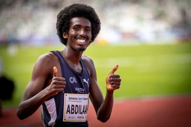 Golden Oval Dresden, 01 06 2025 Mohamed ABDILAAHI GER Golden Oval on 01 06 2025 at the Heinz Steyer Stadium in Dresden Germany Copyright: xBEAUTIFULxSPORTS AxelxKohringx