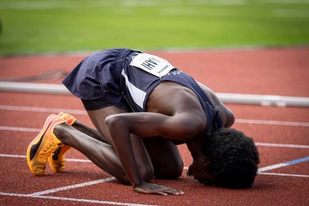 Golden Oval Dresden, 01 06 2025 Mohamed ABDILAAHI GER Golden Oval on 01 06 2025 at the Heinz Steyer Stadium in Dresden Germany Copyright: xBEAUTIFULxSPORTS AxelxKohringx