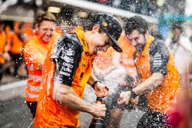 Bilder des Jahres 2025, Sport 06 Juni Sport Themen der Woche KW22 Sport Bilder des Tages F1 - SPANISH GRAND PRIX 2025 PIASTRI Oscar (aus), McLaren F1 Team MCL39, portrait during the Formula 1 Aramco Gran Premio de Espana 2025, Spanish Grand Prix 2025, 9th round of the 2025 FIA Formula One World Championship, WM, Weltmeisterschaft from May 30 to June 1, 2025 on the Circuit de Barcelona-Catalunya, in Montmelo, Spain - MontmeloSpain Copyright: xCharlyxLopezx