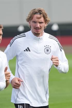Nick Woltemade Germany Germany, 9 Herzo Base 03 06 2025 Training German national team Nations League final round, preparation, Home Ground, HerzoBase, World of Adidas, Herzogenaurach