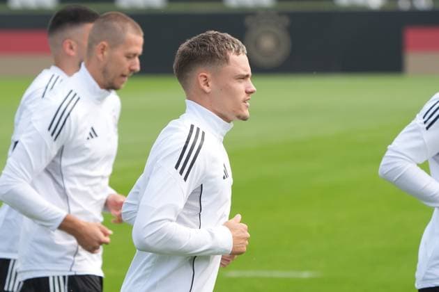 Florian Wirtz Germany Germany, 17 Herzo Base 03 06 2025 Training German national team Nations League final round, preparation, Home Ground, HerzoBase, World of Adidas, Herzogenaurach