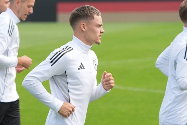 Florian Wirtz Germany Germany, 17 Herzo Base 03 06 2025 Training German national team Nations League final round, preparation, Home Ground, HerzoBase, World of Adidas, Herzogenaurach