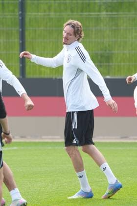 Nick Woltemade Germany Germany, 9 Herzo Base 03 06 2025 Training German national team Nations League final round, preparation, Home Ground, HerzoBase, World of Adidas, Herzogenaurach