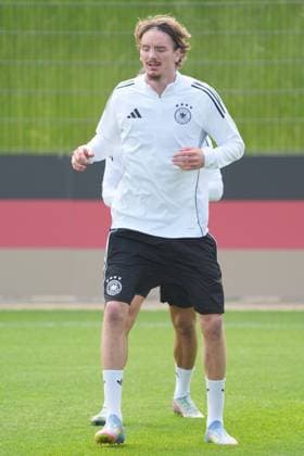 Nick Woltemade Germany Germany, 9 Herzo Base 03 06 2025 Training German national team Nations League final round, preparation, Home Ground, HerzoBase, World of Adidas, Herzogenaurach