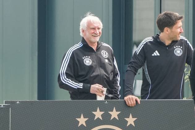 Sportdirektor Rudi Völler (Deutschland Germany) - Herzo Base 03.06.2025: Training Deutsche Nationalmannschaft Nations League Finalrunde,Vorbereitung, Home Ground, HerzoBase, World of Adidas, Herzogenaurach